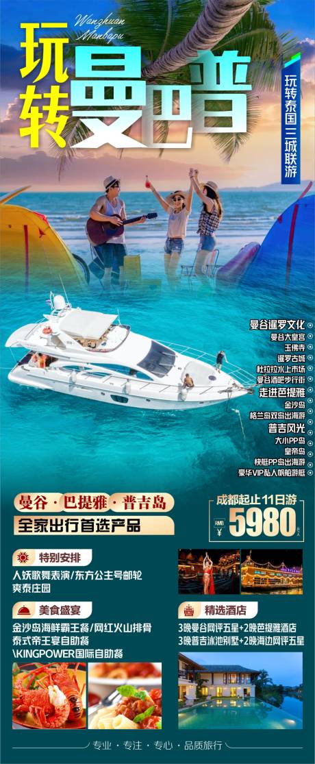 源文件下載【泰國旅游海報】編號：59280016312654082
