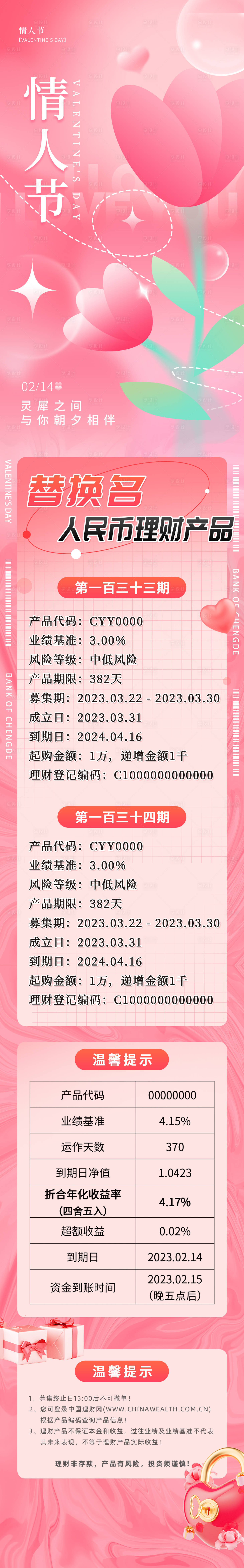 源文件下載【享設計】搜索編號：37720015839227624【情人節金融理財長圖 】