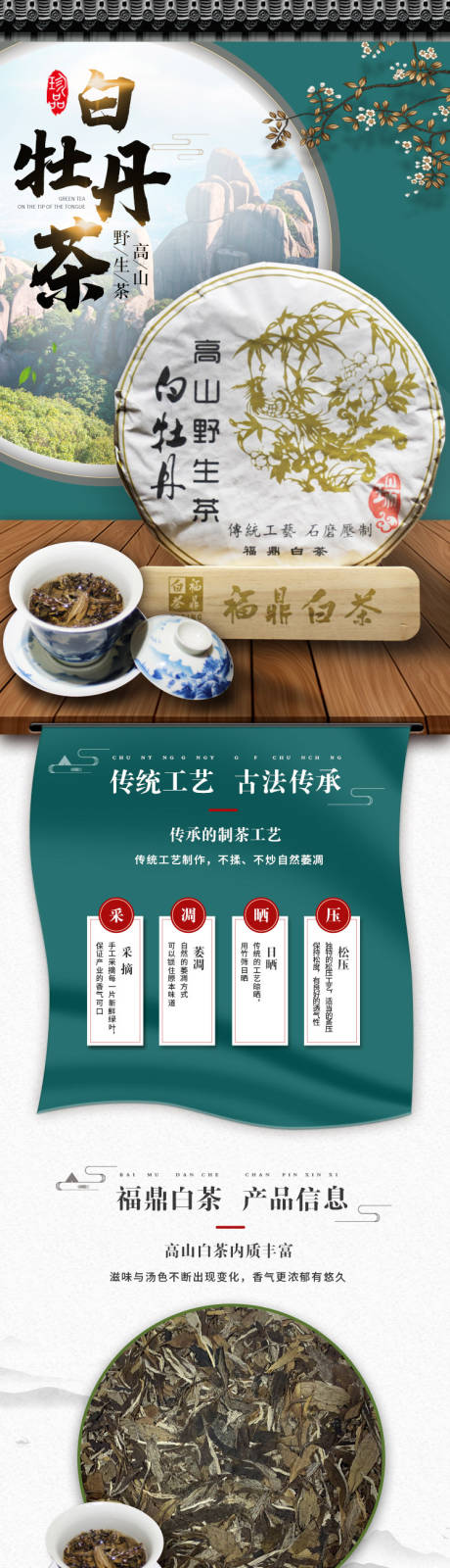 源文件下载【电商茶叶详情页】编号：20230419103318392