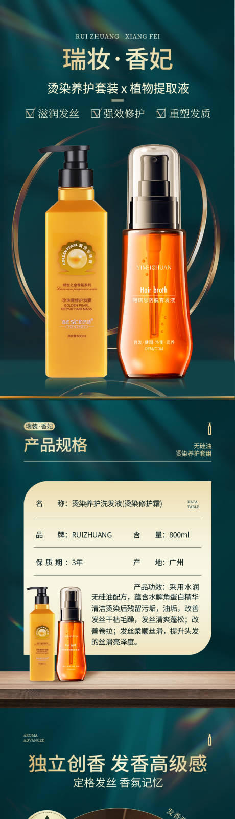 源文件下载【无硅油洗发水详情页】编号：39680015893527234