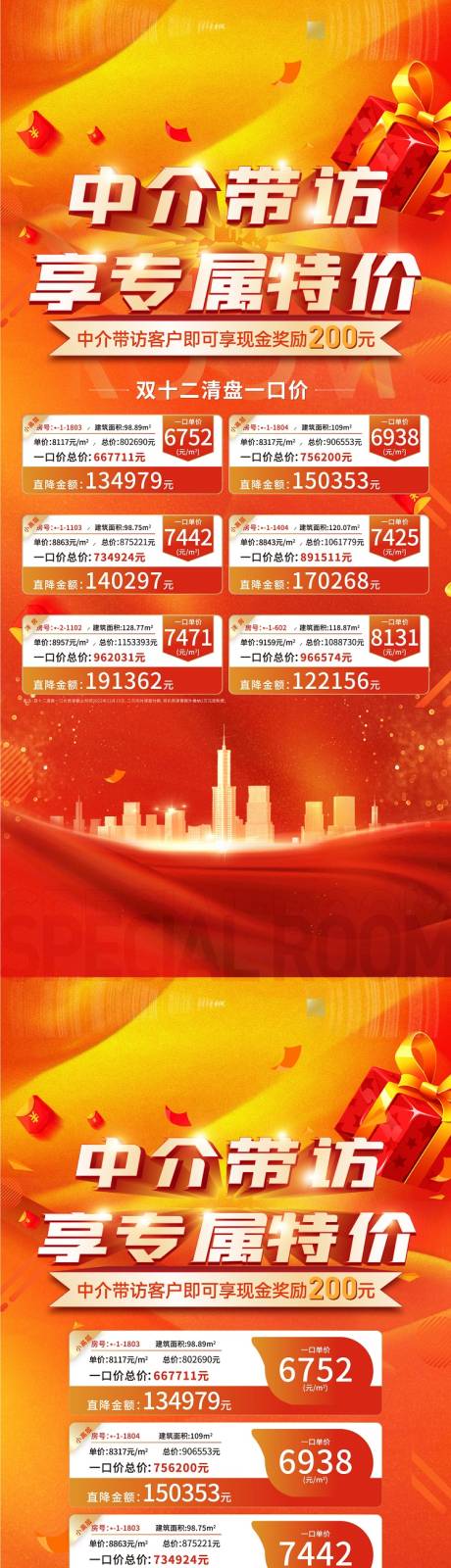 源文件下载【地产特价房海报】编号：15140016239549659