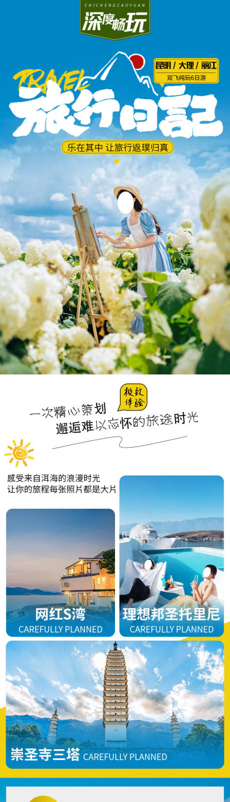 源文件下载【云南旅游详情页】编号：86780016379414221