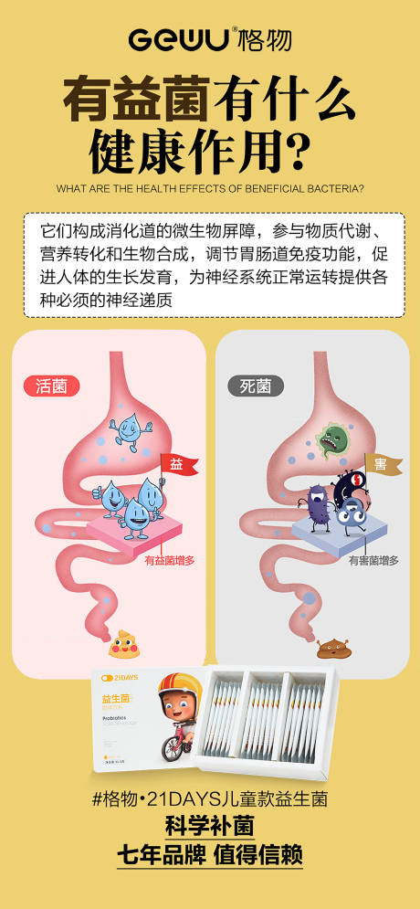 源文件下载【益生菌减肥胃部移动端海报】编号：20230419203506134