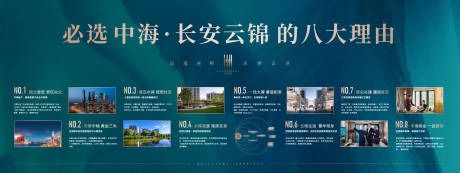 源文件下载【享设计】搜索编号：22000016106079626【售楼处八大理由展板】
