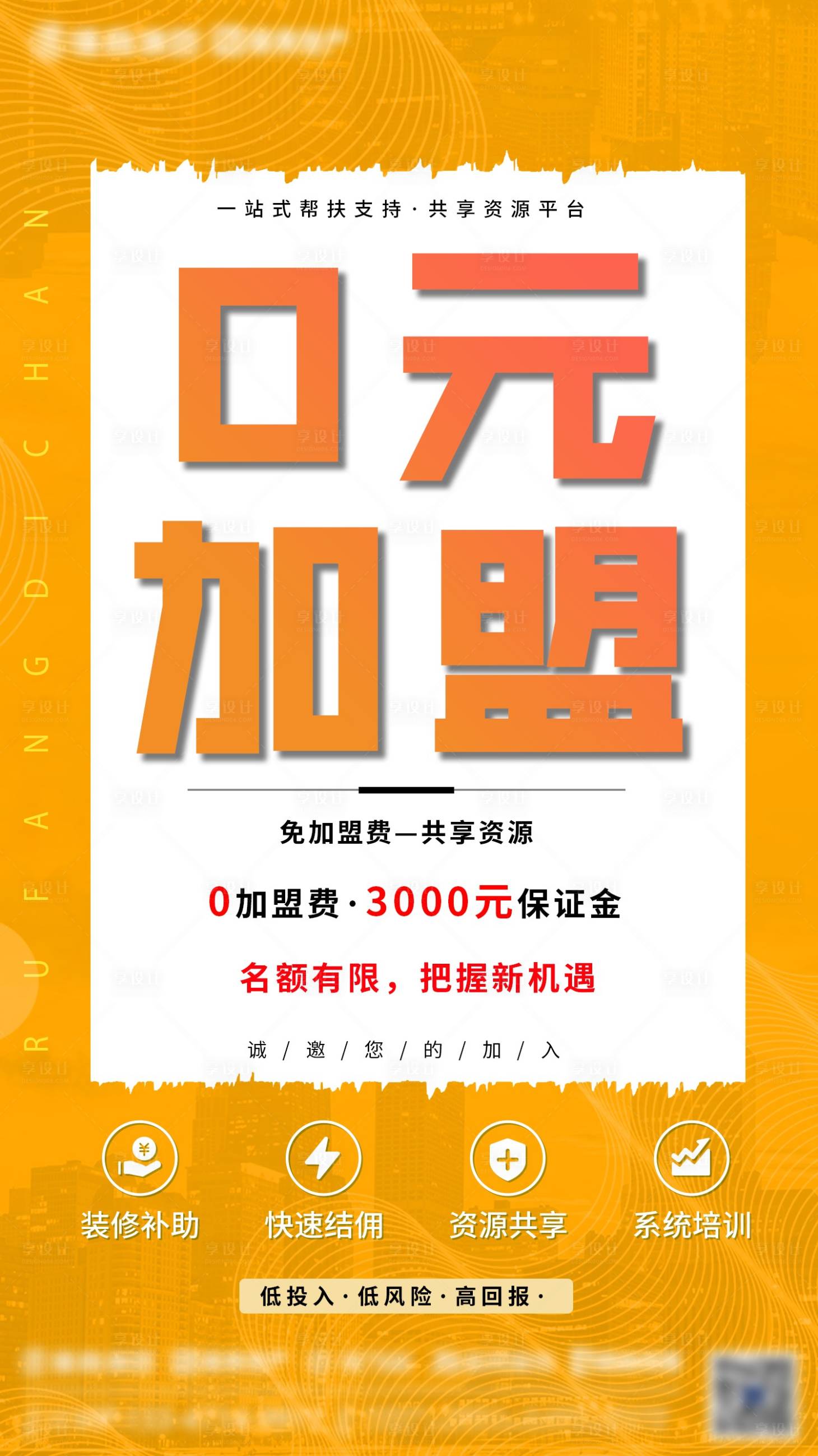 源文件下載【享設計】搜索編號：64770016090882758【醫美加盟海報】