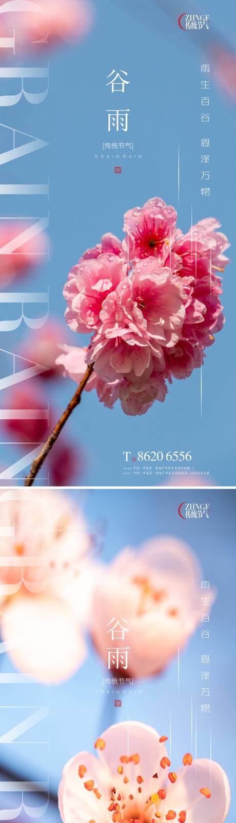 源文件下载【享设计】搜索编号：60950016042429141【传统节气谷雨】