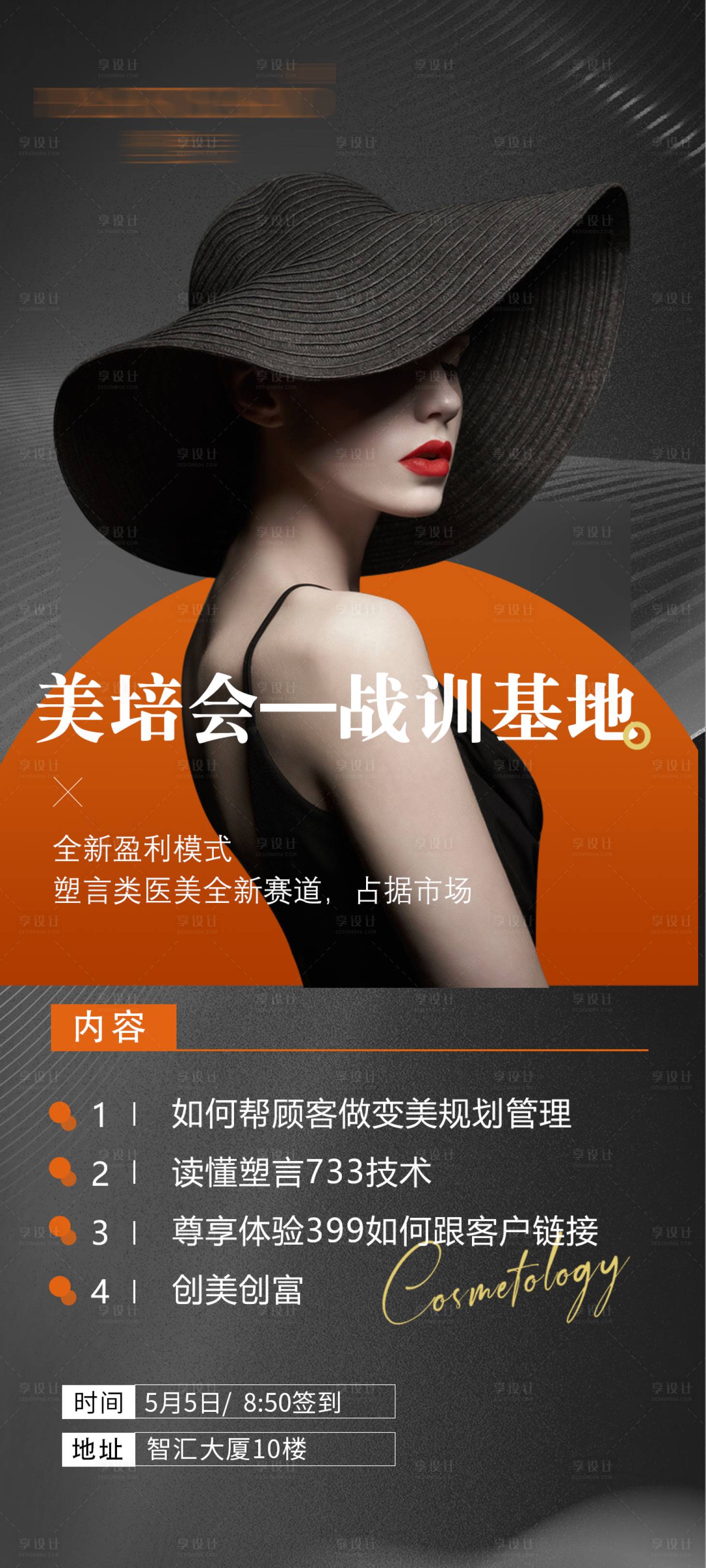 源文件下载【医美整形招商培训海报】编号：85010016396219136