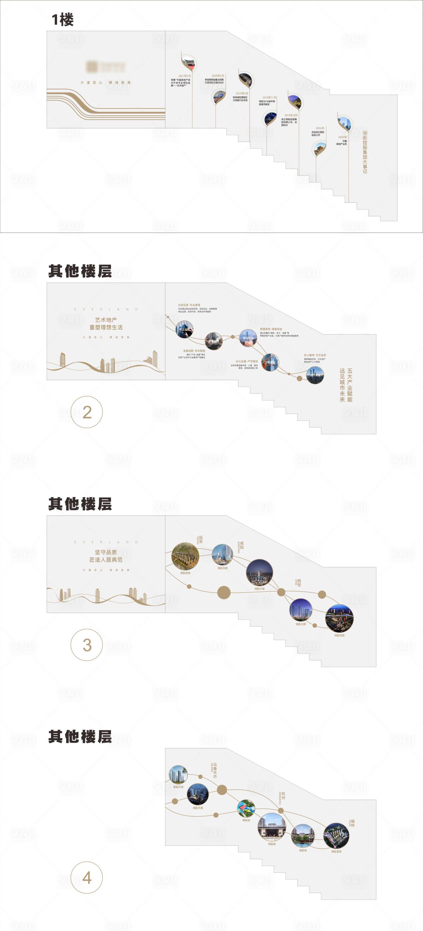源文件下载【享设计】搜索编号：87240015977019599【楼梯通道 】