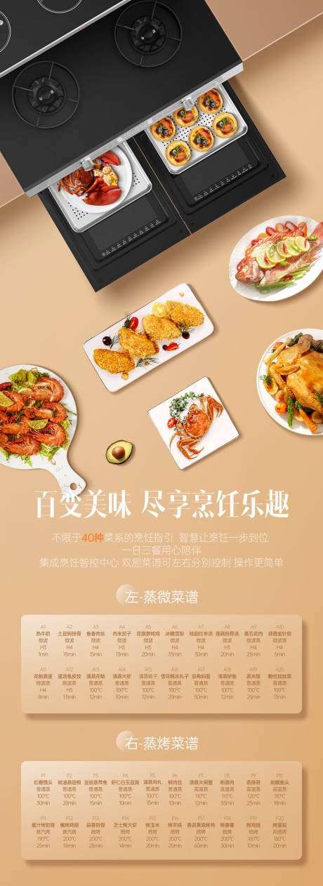 源文件下載【享設計】搜索編號：35900016133792669【集成灶長圖海報】