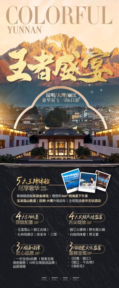 源文件下载【云南旅游海报】编号：47480016205877979