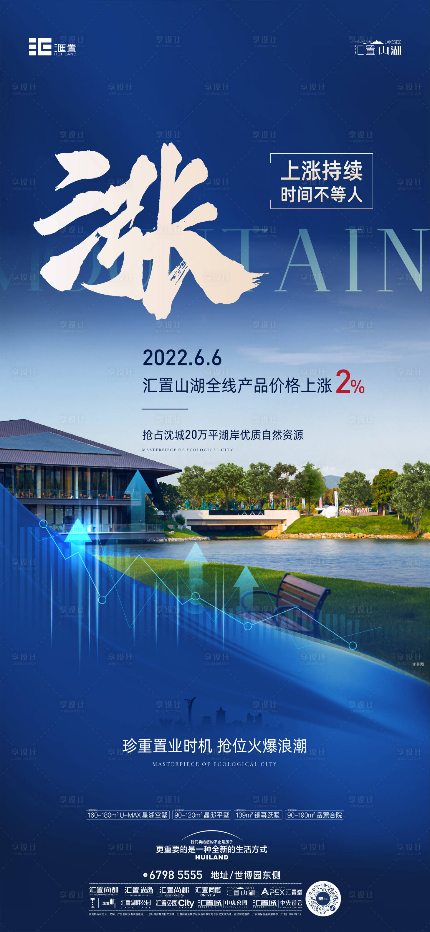 源文件下载【享设计】搜索编号：30900015963722566【地产涨价海报】