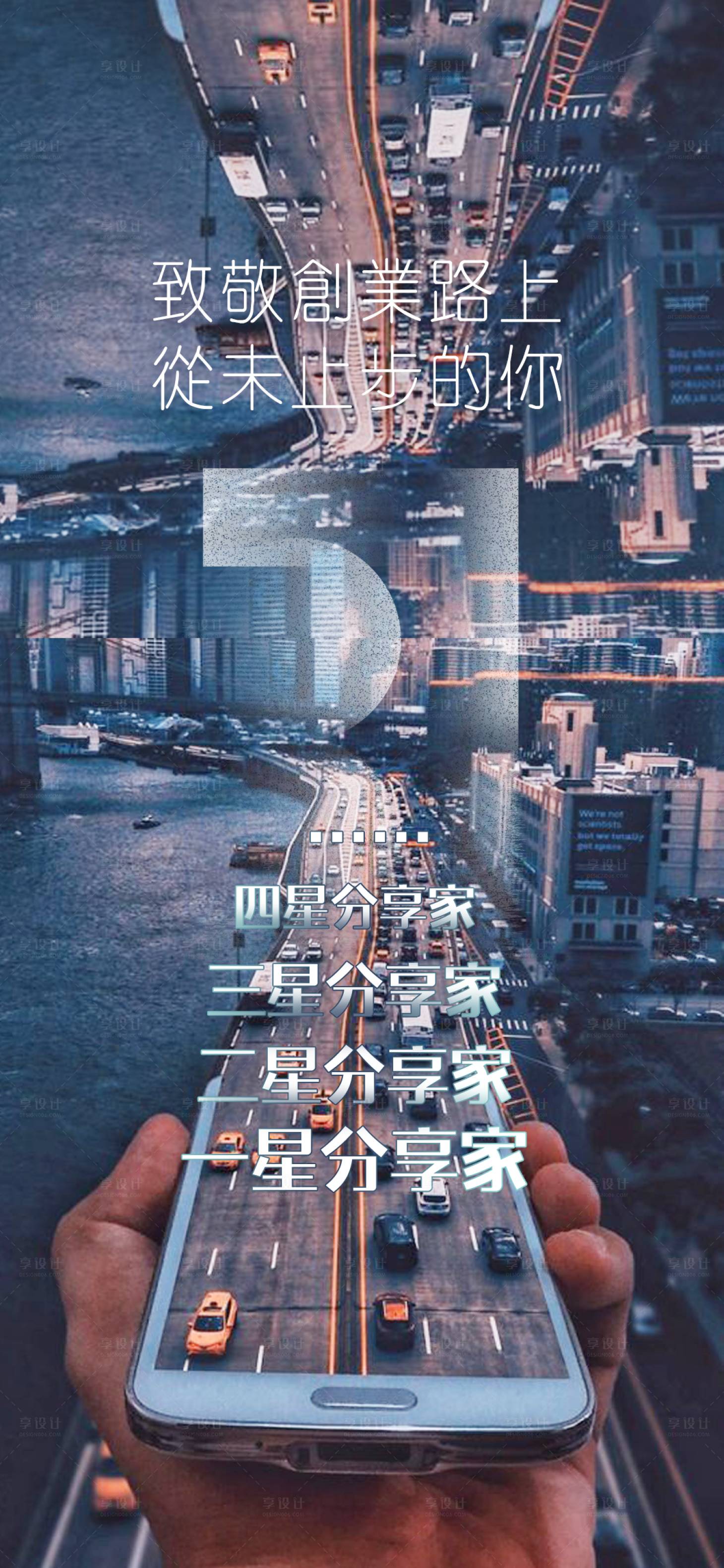 源文件下载【享设计】搜索编号：20340016305024715【51劳动节创业之路简约海报】