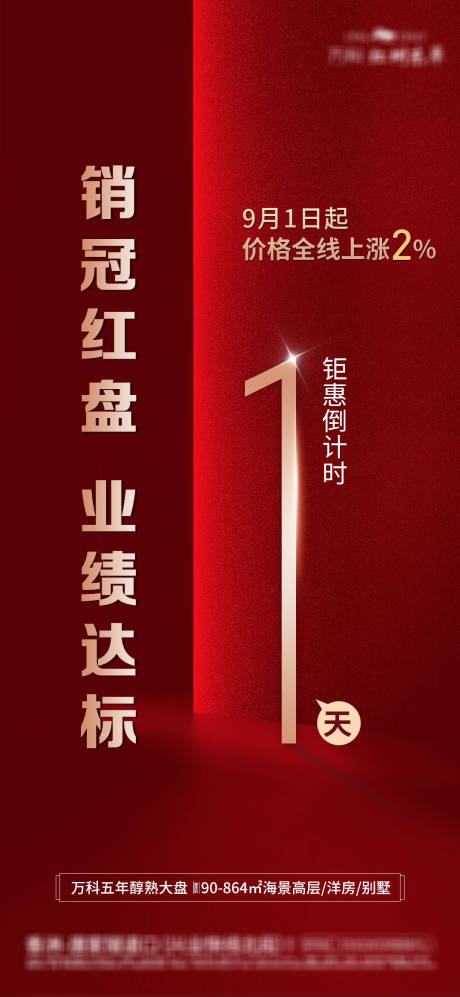 源文件下载【涨价达标 海报】编号：76980016209012438