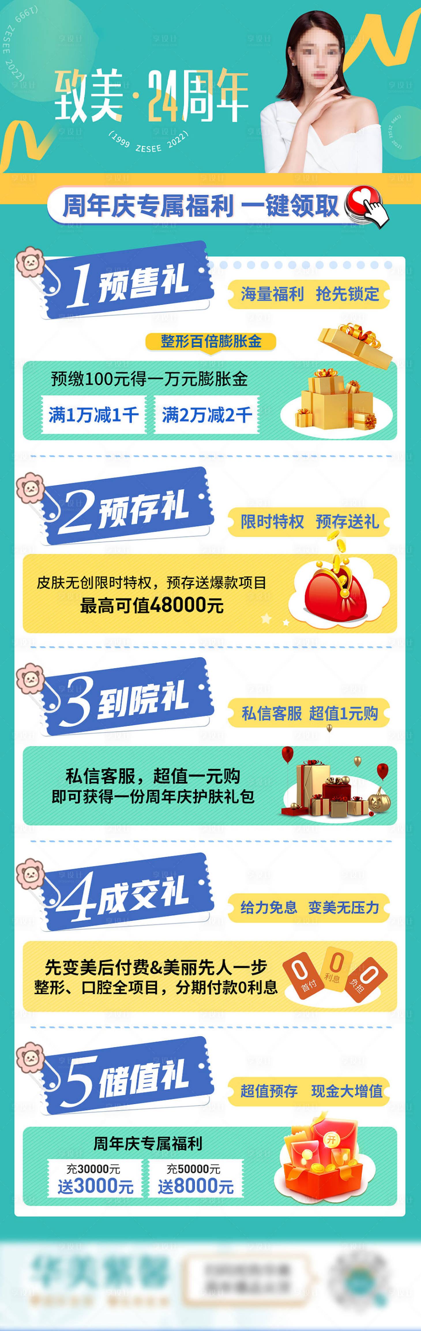 源文件下載【醫(yī)美福利海報(bào)】編號(hào)：81050016393577886