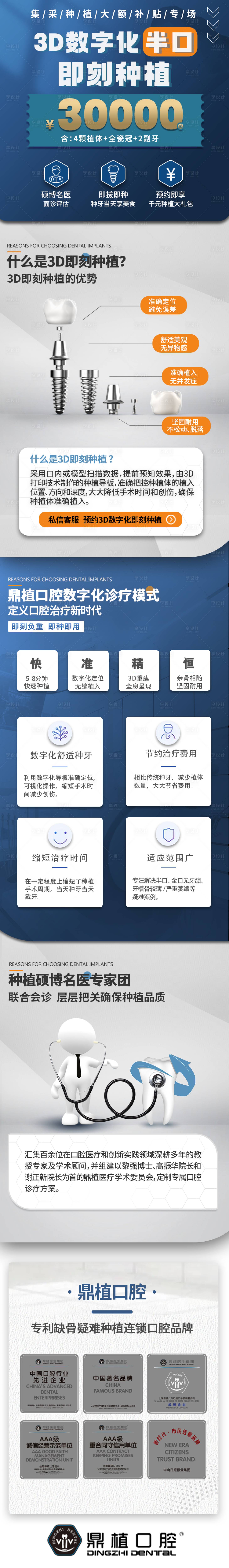 源文件下載【享設(shè)計】搜索編號：88170016653055600【種植牙】