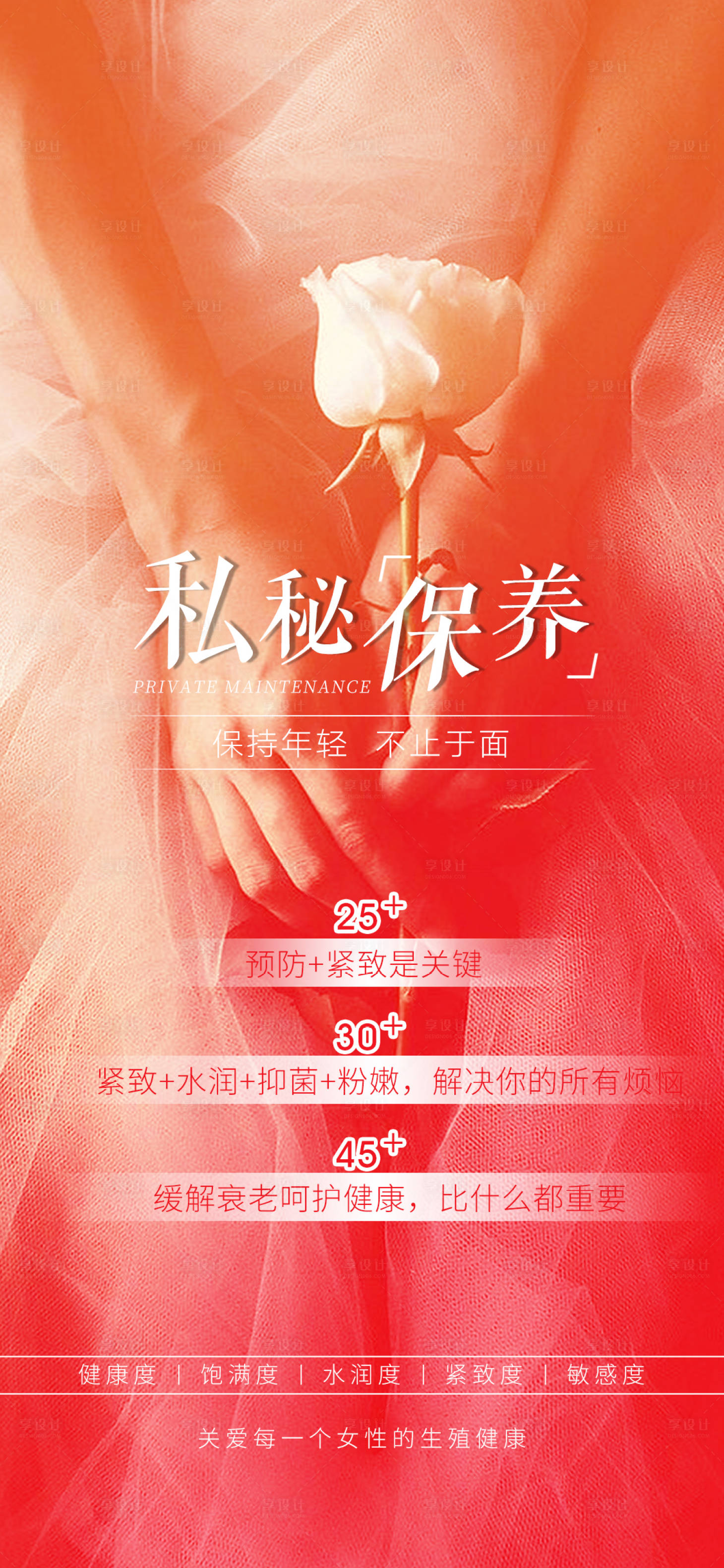源文件下載【享設計】搜索編號：19720017063666828【私密養護早安圖海報】