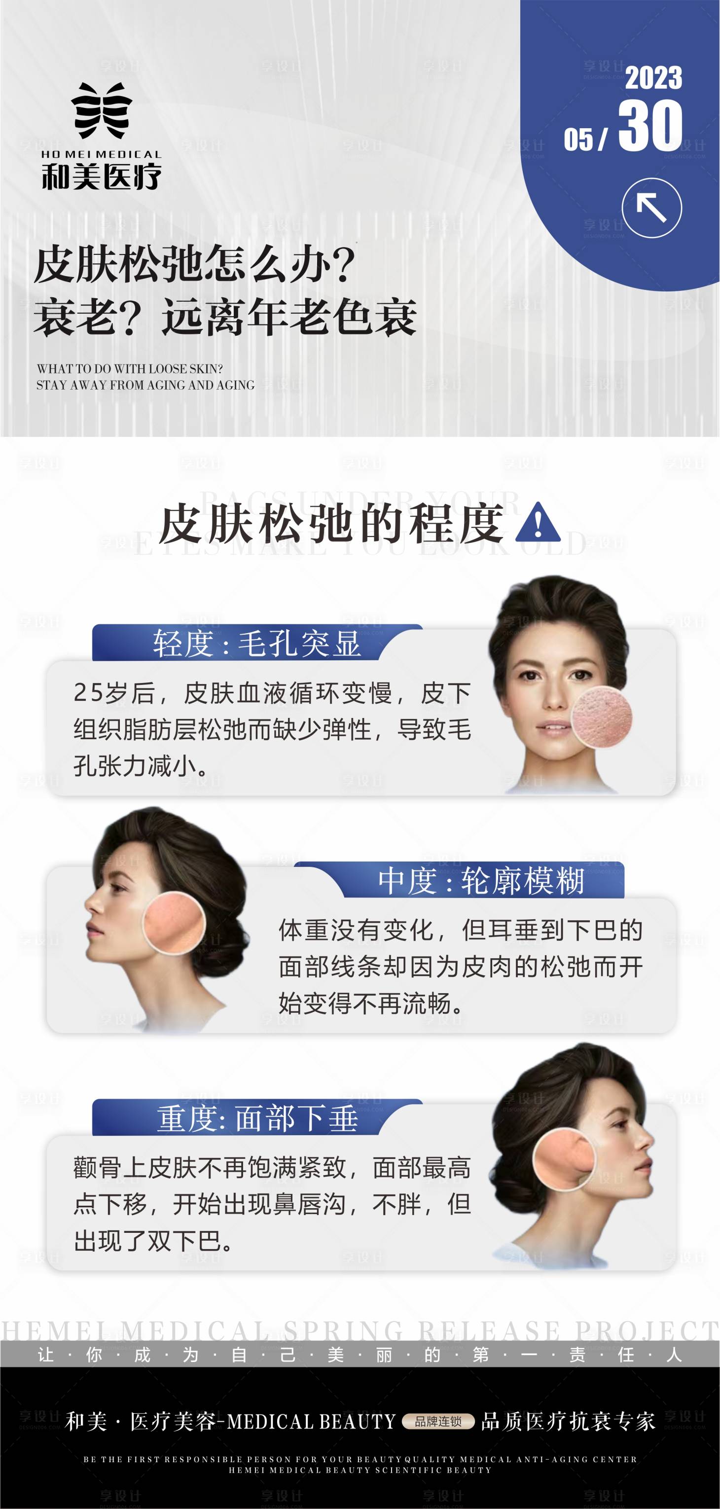 源文件下载【皮肤松弛科普海报】编号：45360017017151021