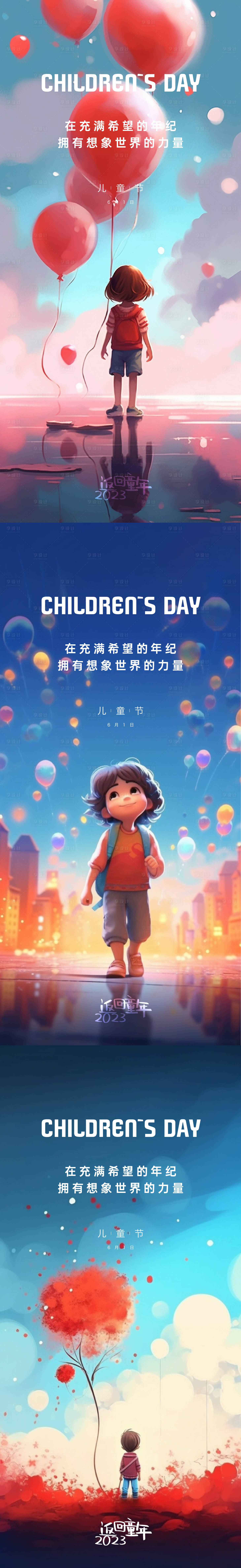 源文件下載【享設計】搜索編號：85700016999423446【兒童節海報】