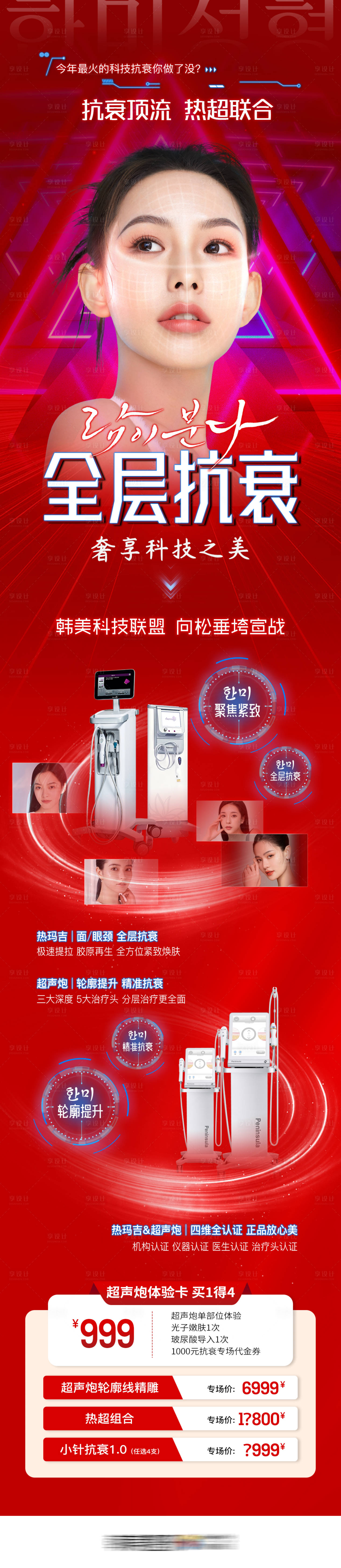 源文件下载【医美全层科技抗衰长图】编号：65990016413068915