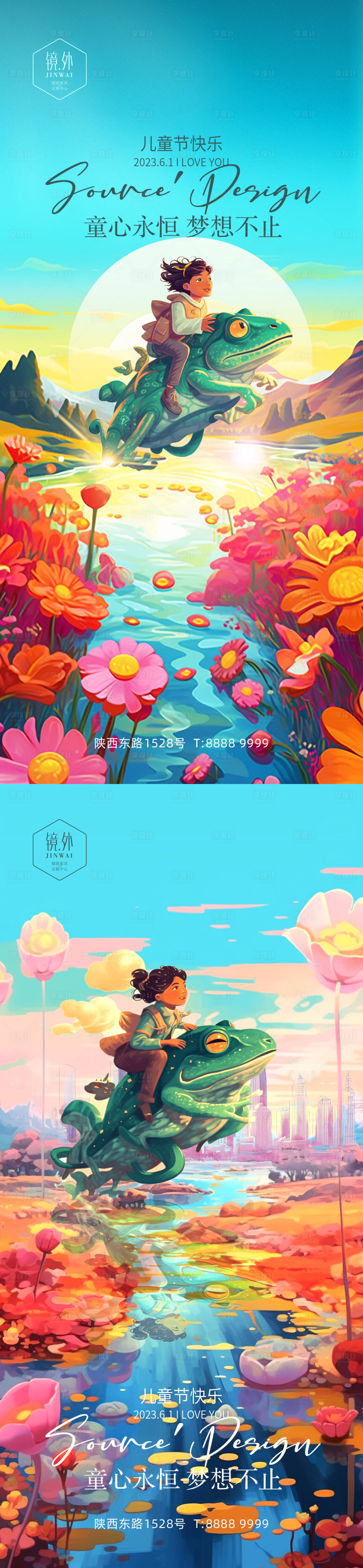 源文件下载【享设计】搜索编号：25430016665784171【儿童节海报】