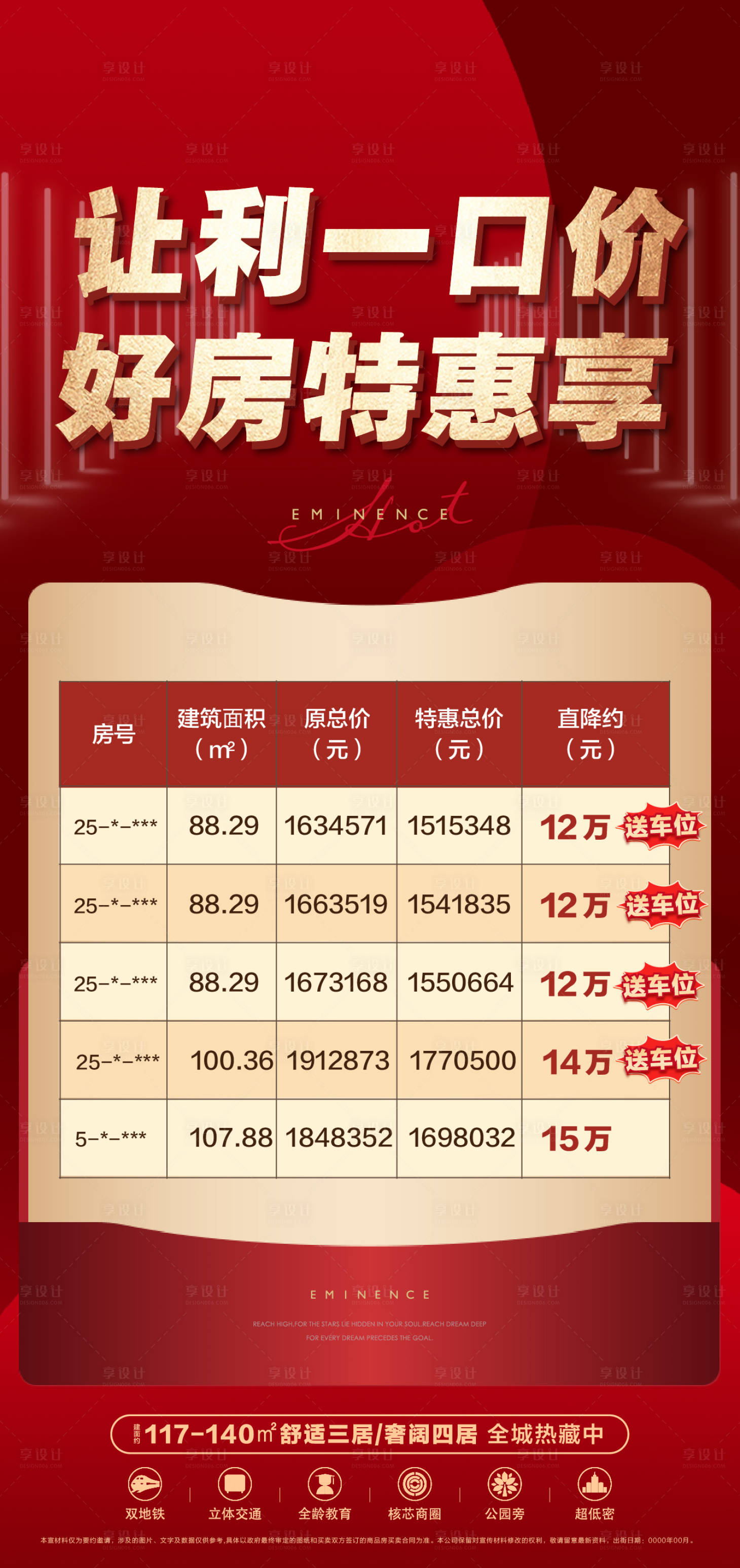 源文件下載【享設(shè)計(jì)】搜索編號(hào)：27390016965573374【地產(chǎn)特價(jià)房海報(bào)】