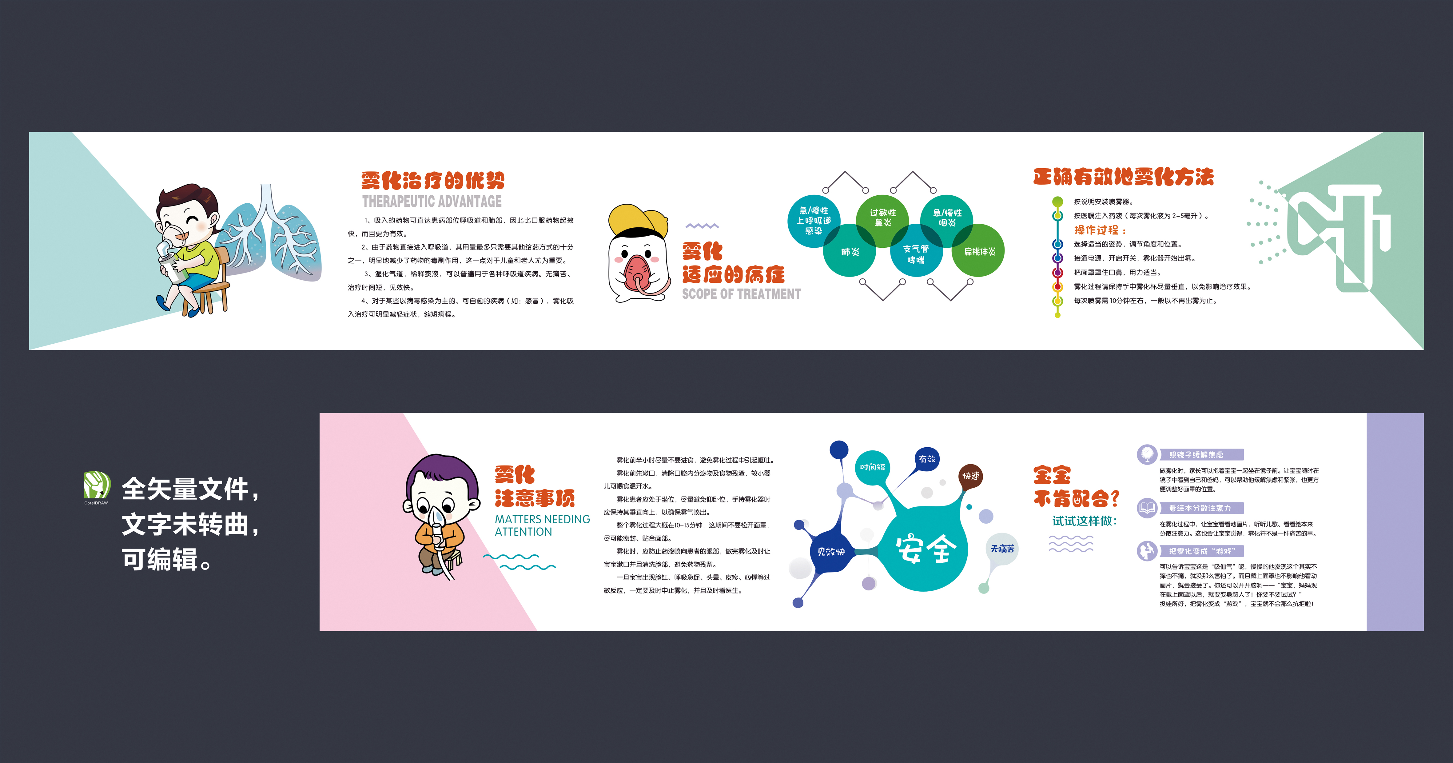 儿童医院健康文化墙