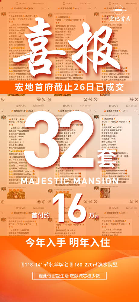 源文件下载【喜报销量海报】编号：56360016964469735