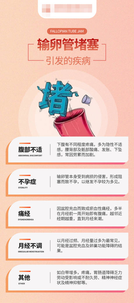 源文件下载【输卵管堵塞引发的疾病】编号：76610016674486088