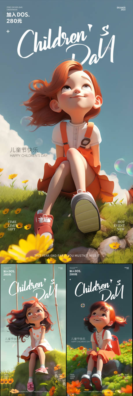 源文件下载【儿童节海报】编号：31790016936728547