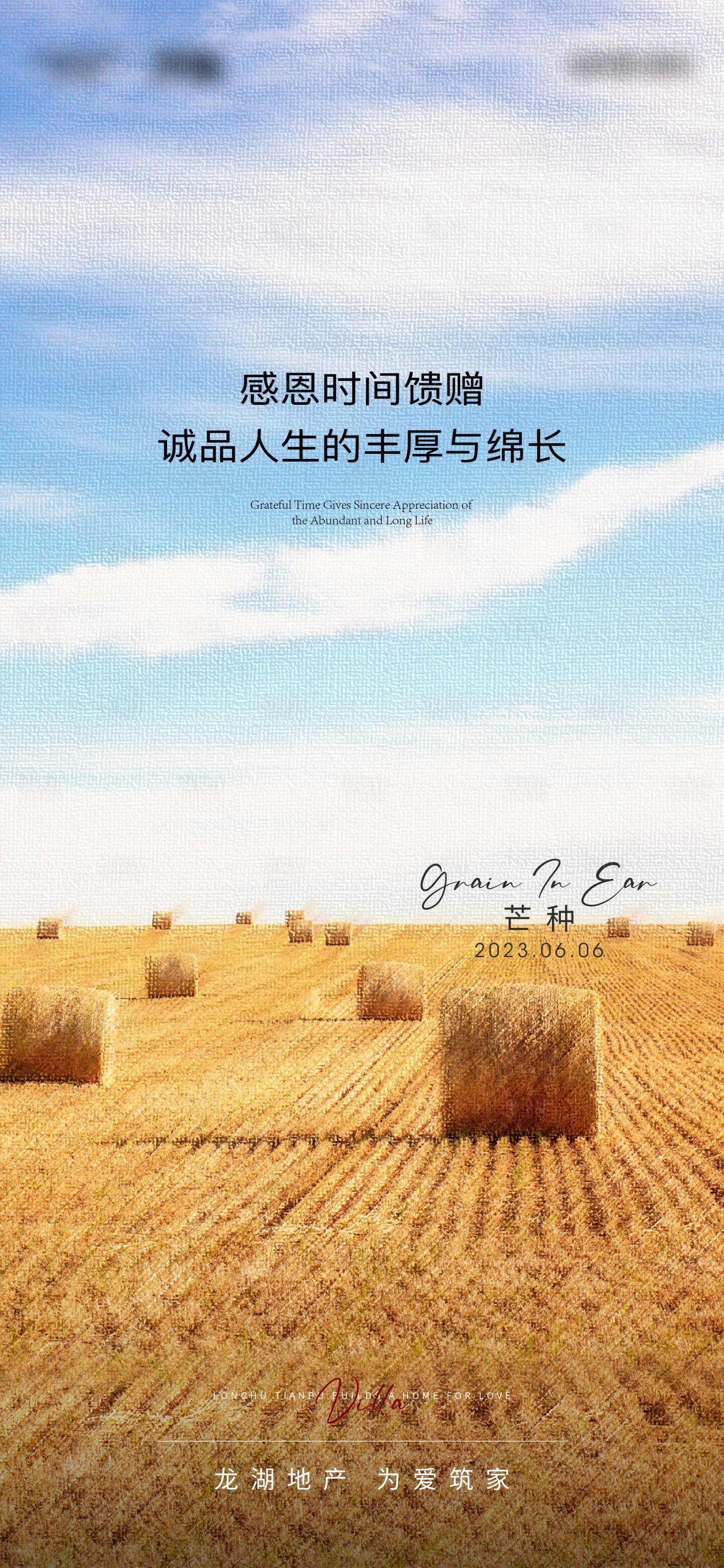 源文件下載【享設計】搜索編號：29820016999287988【芒種節氣海報】