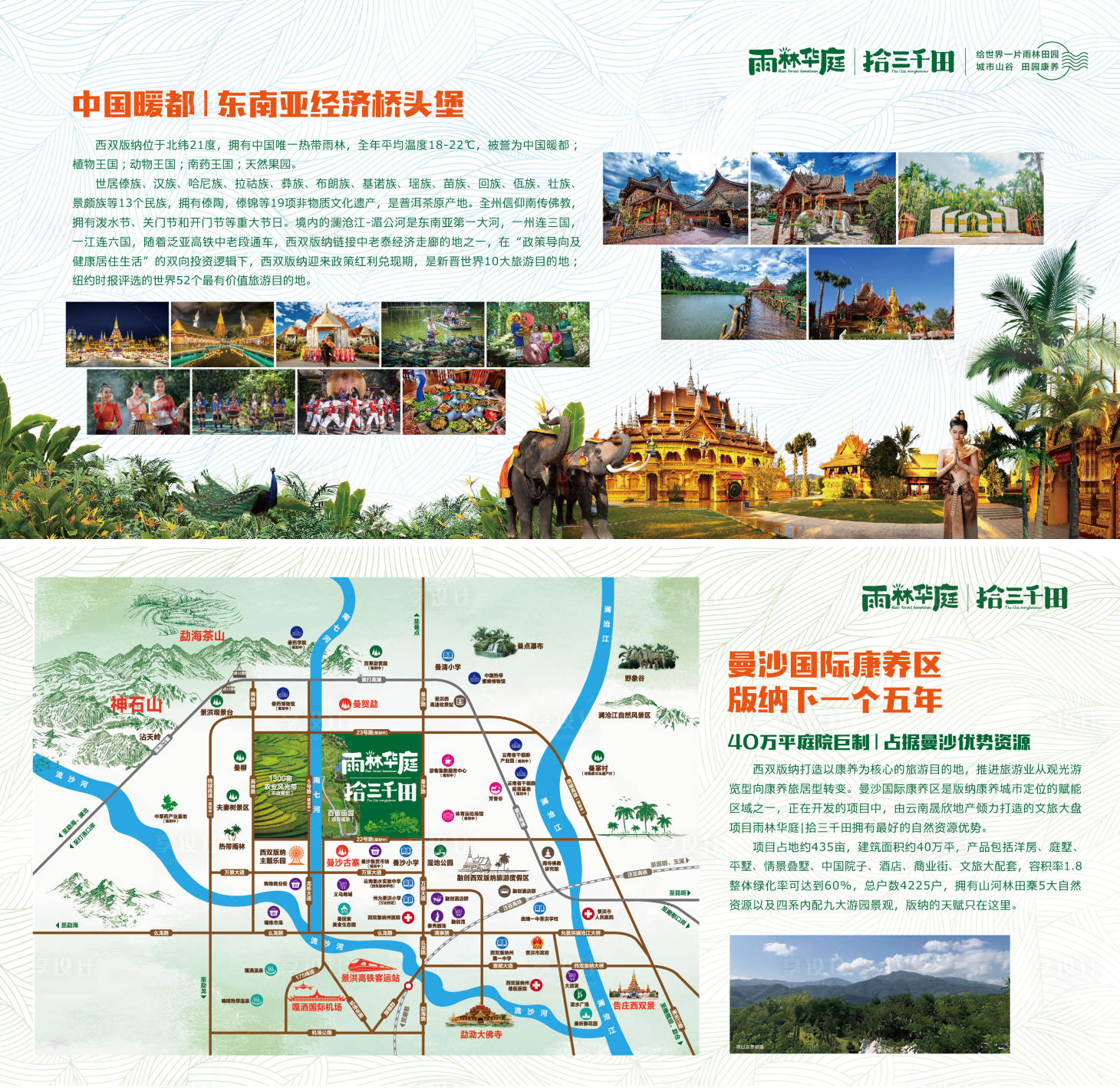 源文件下載【西雙版納雨林風景展板】編號：26840016417001063