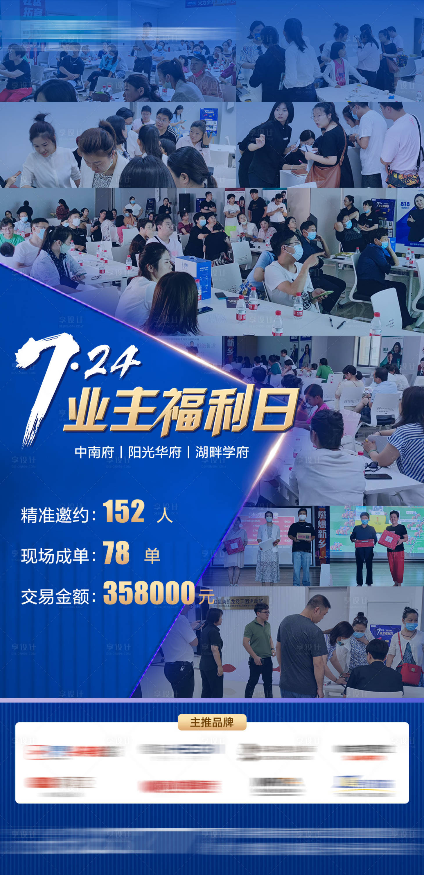 源文件下载【享设计】搜索编号：42950016502913749【业主福利日活动人气拼图海报】