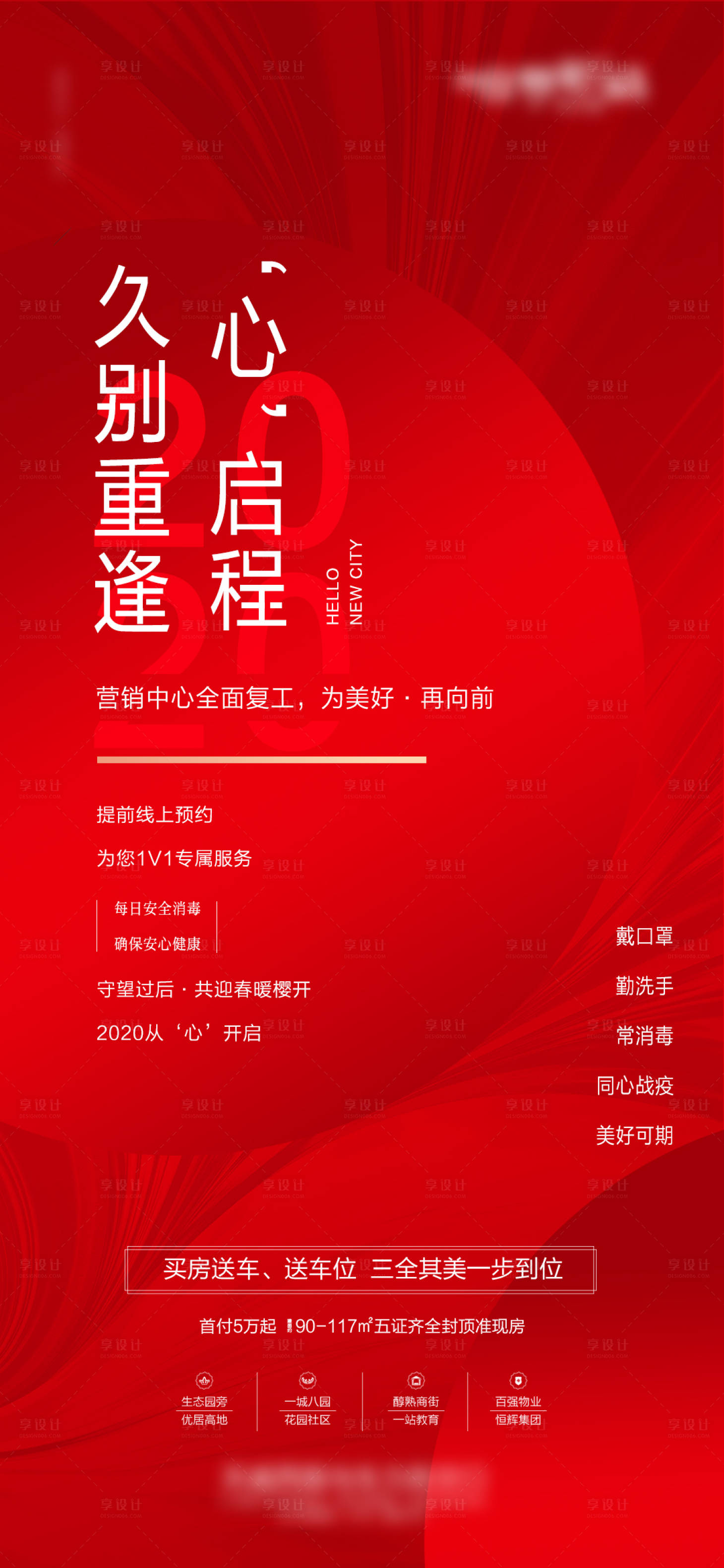 源文件下載【享設計】搜索編號：90730016998812635【地產復工海報】
