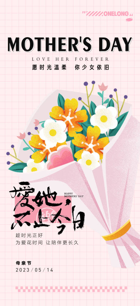 源文件下载【母亲节海报】编号：87410016435589023
