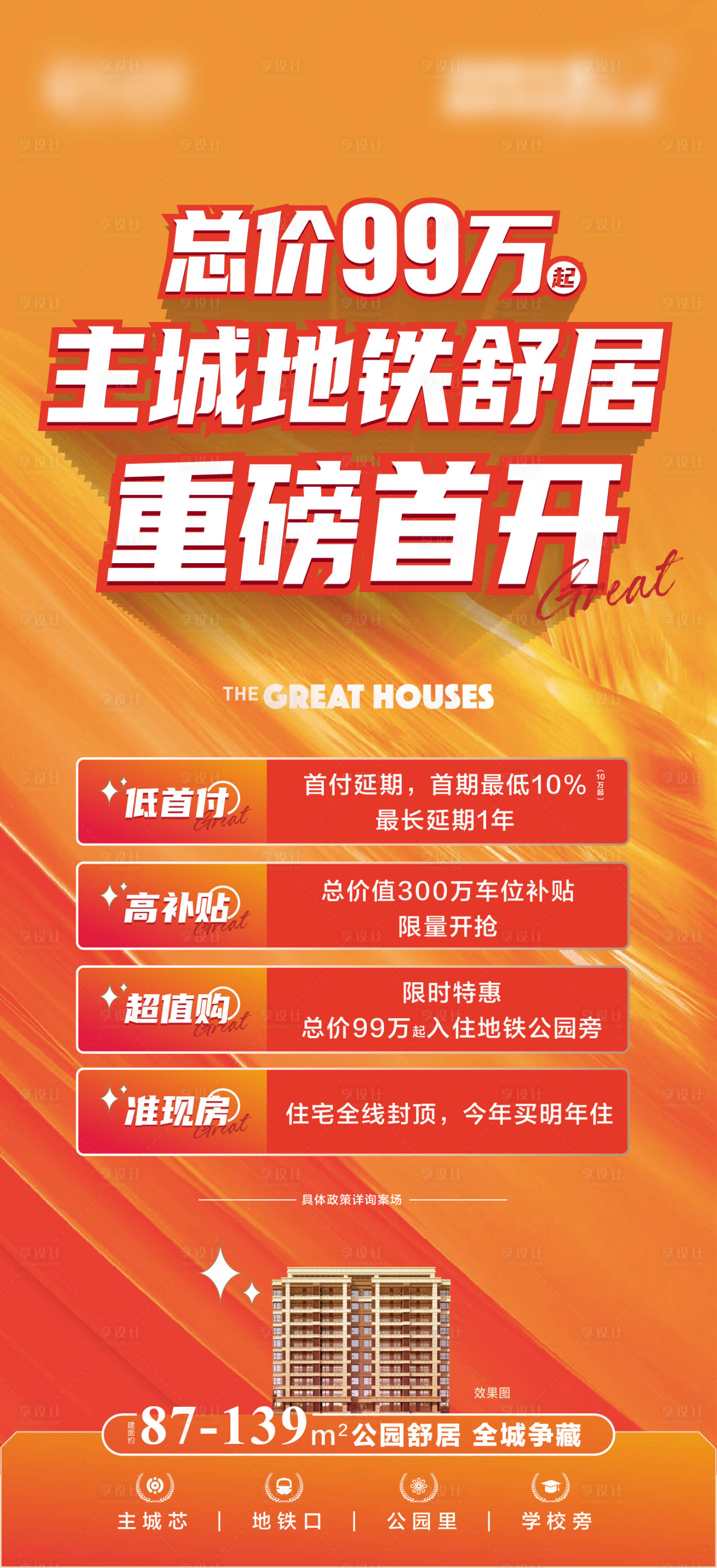 源文件下载【地产盛大开盘刷屏海报】编号：34190016959472332