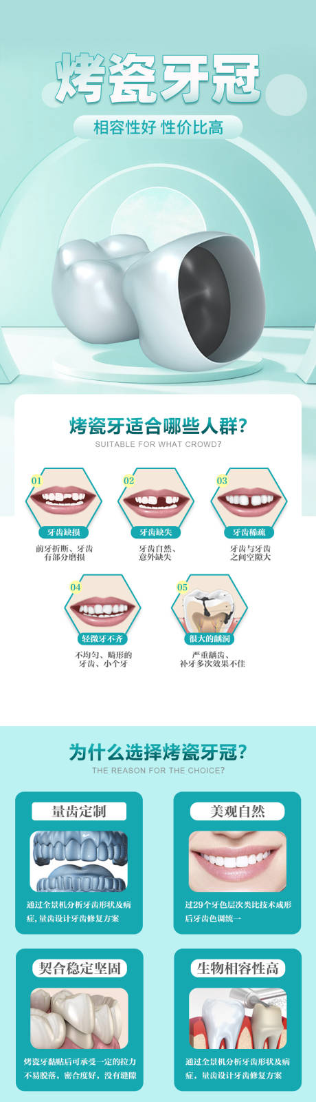 源文件下载【烤瓷冠详情页】编号：54510016767442932