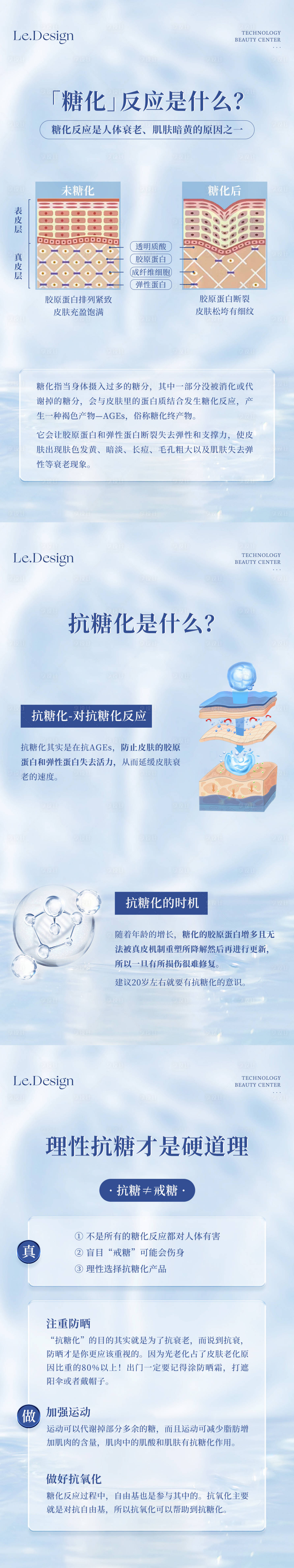 源文件下载【肌肤糖化科普海报】编号：75740016908864089