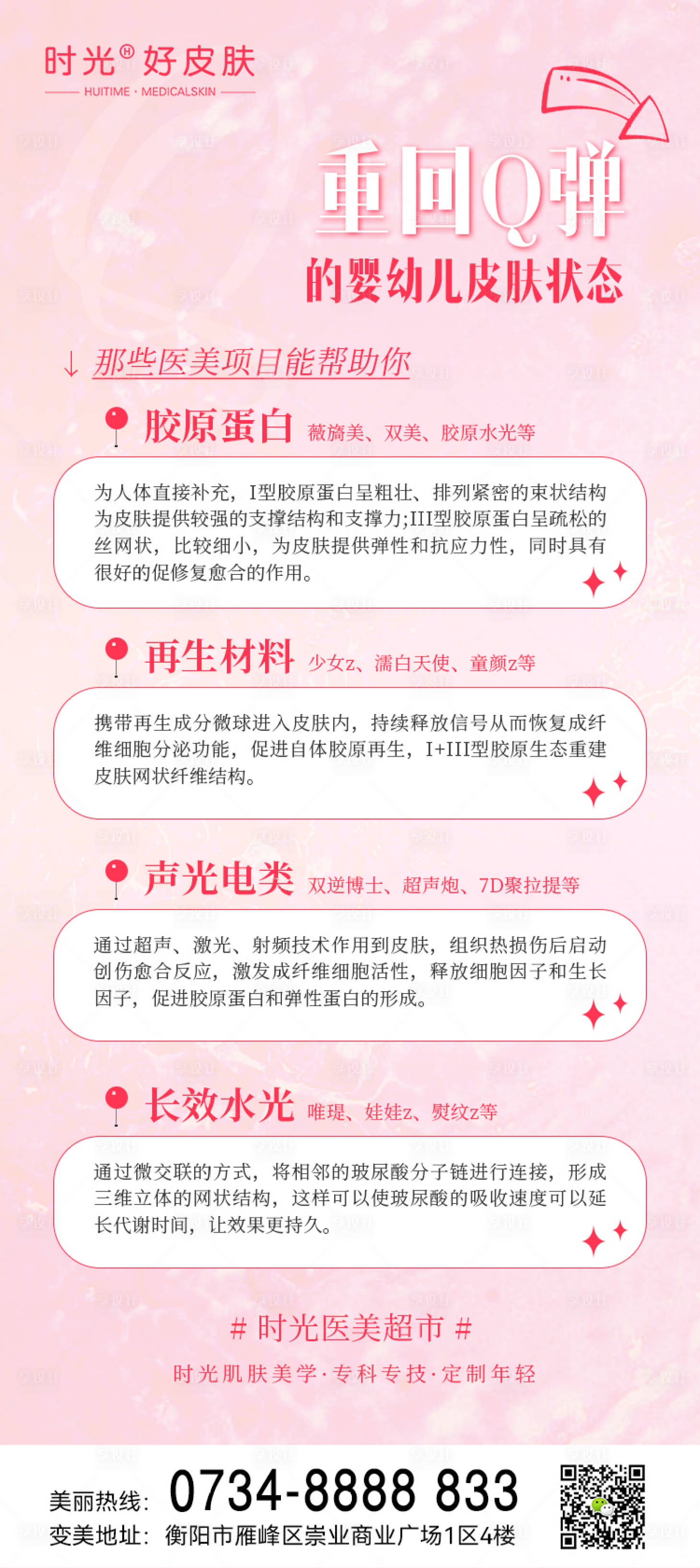 源文件下載【享設(shè)計】搜索編號：74740016599085347【醫(yī)美護(hù)膚科普海報】