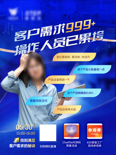 源文件下載【享設計】搜索編號：66340017009708367【科技海報】
