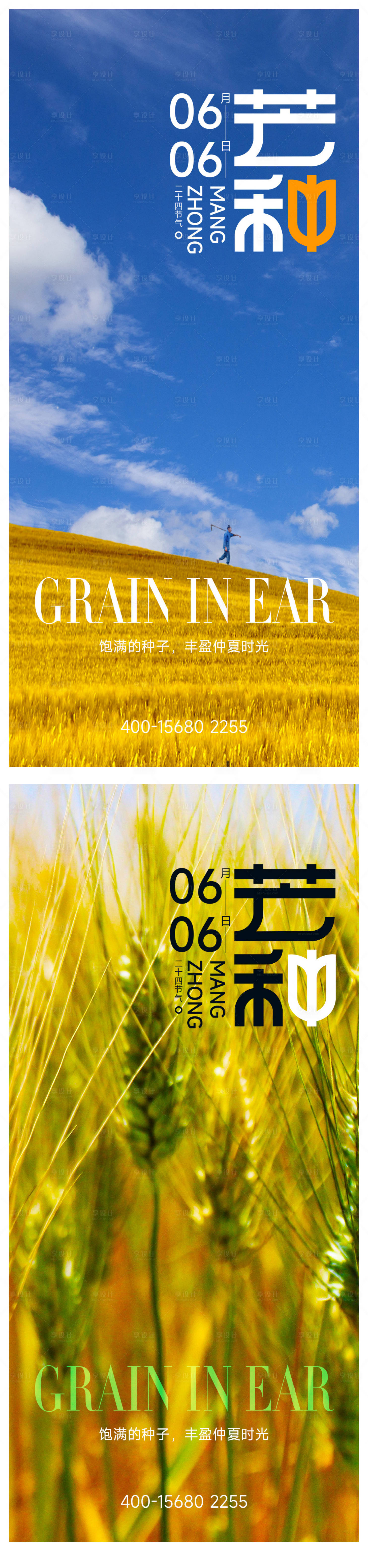 源文件下载【芒种海报】编号：90490017047562402