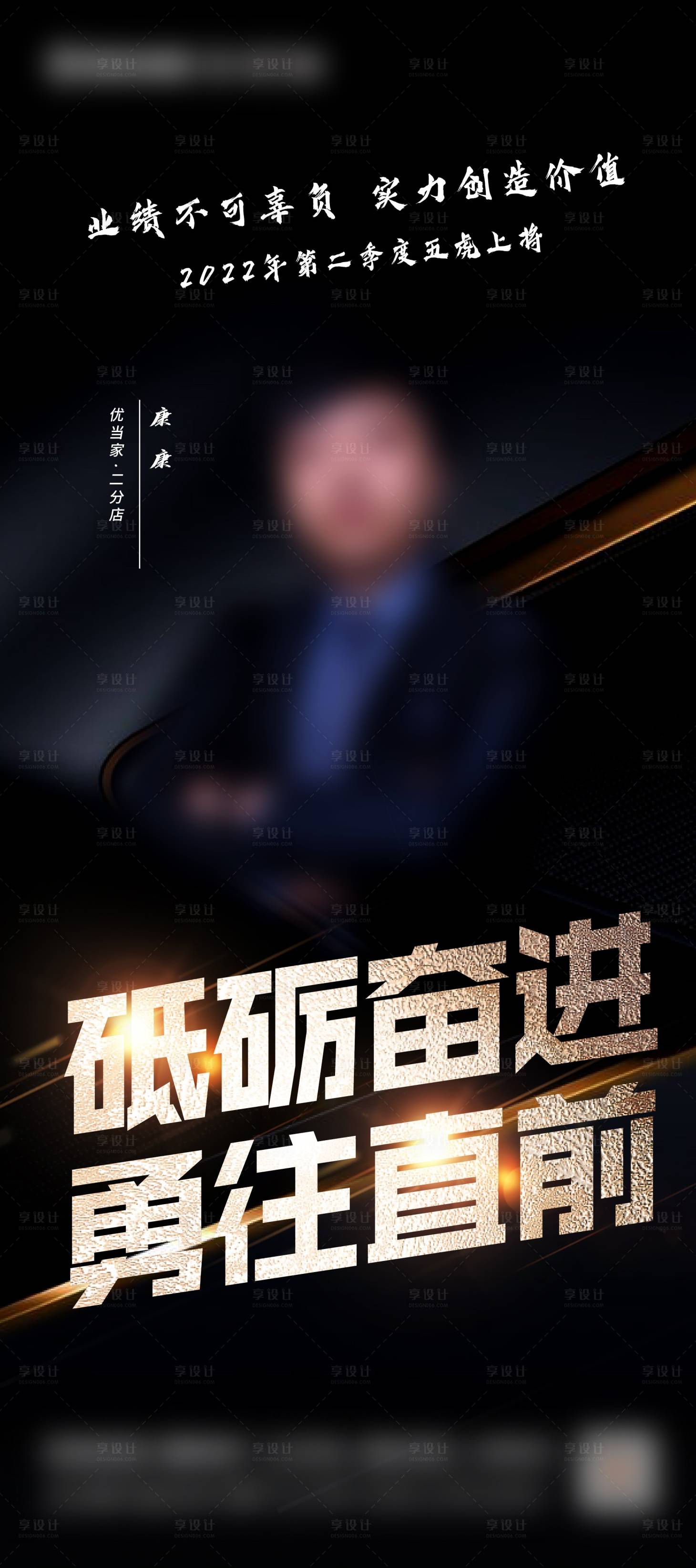源文件下载【享设计】搜索编号：92070016507324734【销冠排行排名人物海报】