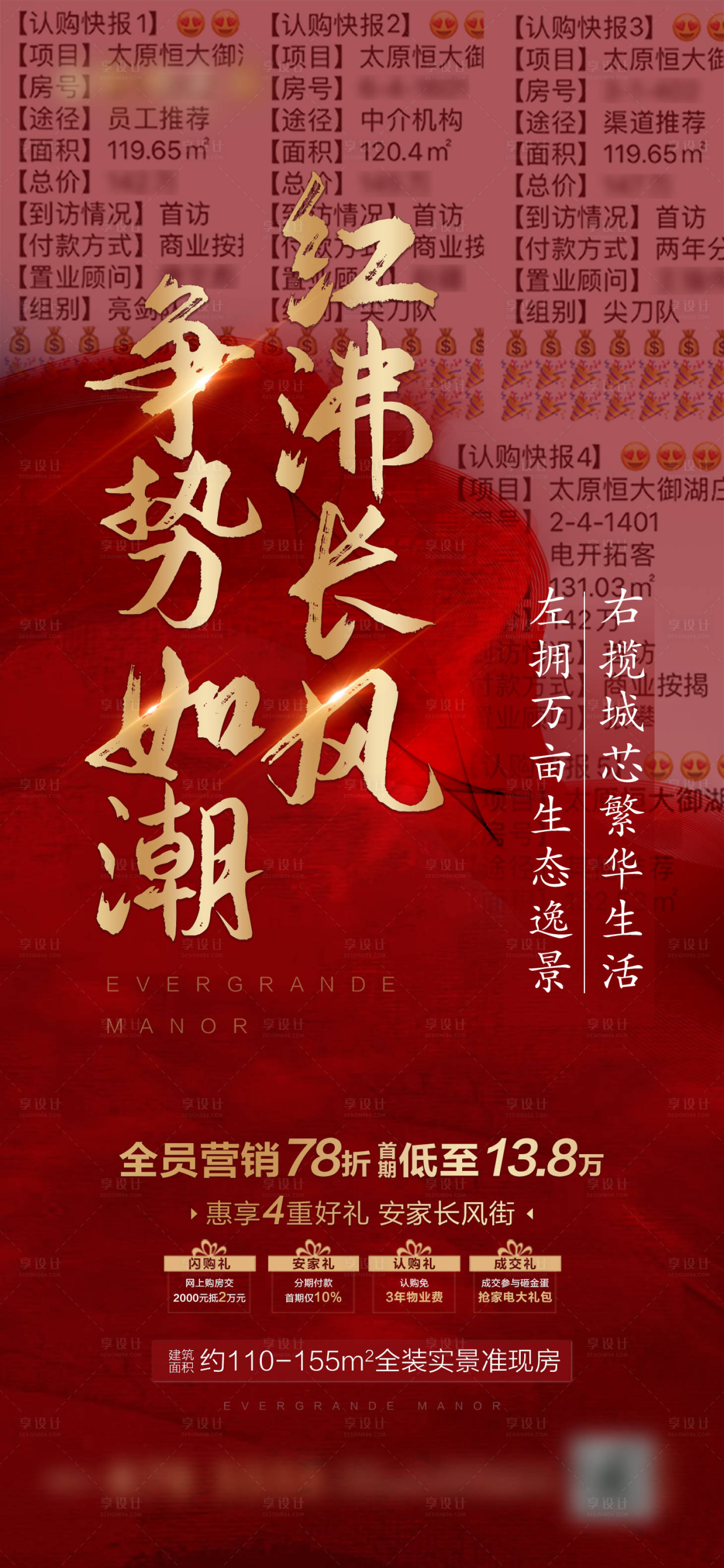 源文件下载【地产热销海报】编号：20360016559066012