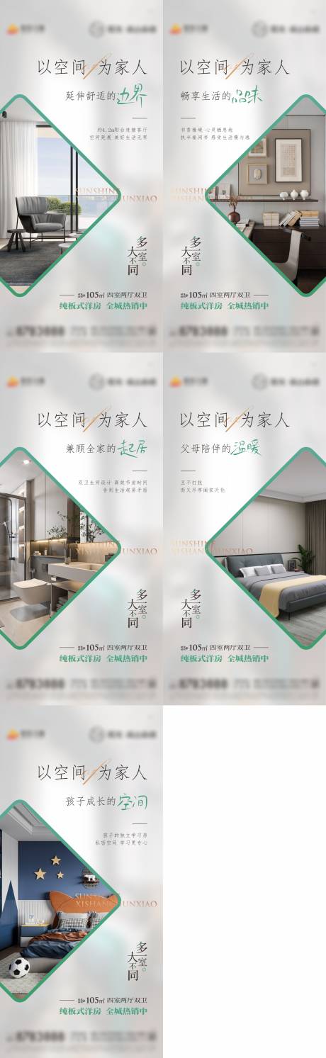 源文件下载【地产户型价值点海报】编号：67320017030771992