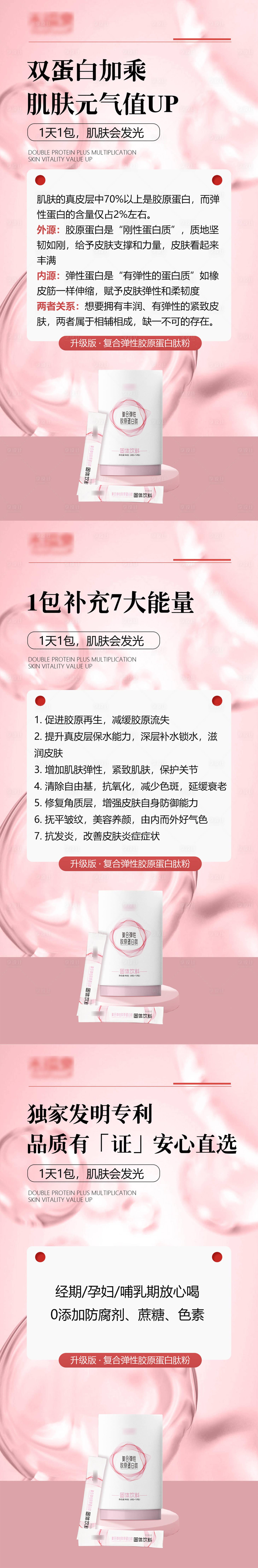 源文件下載【享設計】搜索編號：41160016870755330【膠原蛋白科普海報】