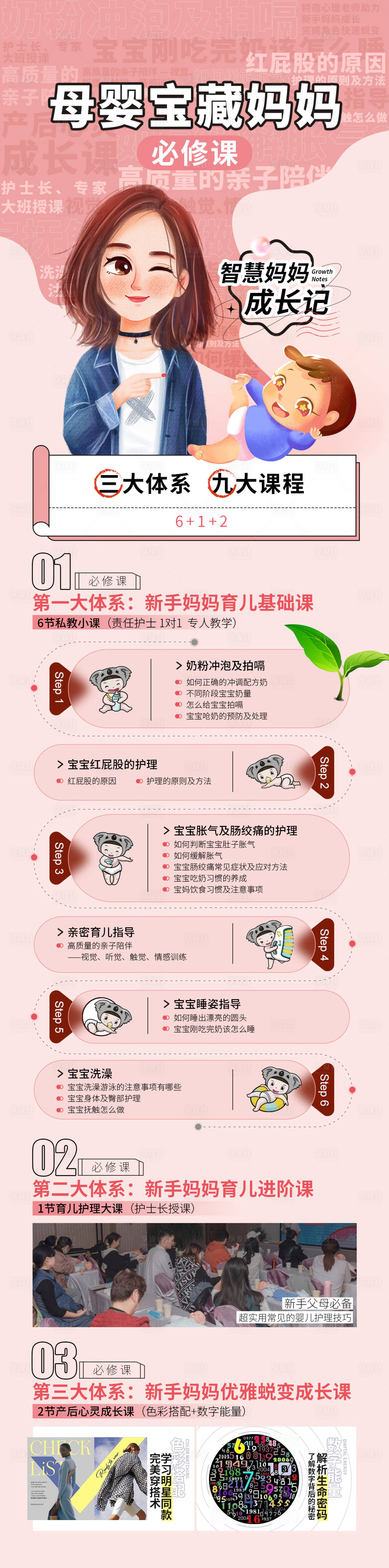 源文件下载【享设计】搜索编号：31280016955109104【月子中心长图】