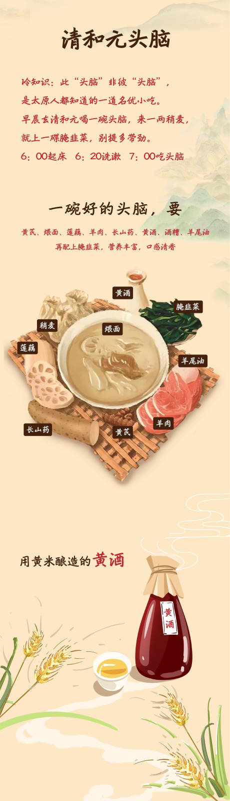 源文件下载【传统美食宣传长图】编号：36890016548224030
