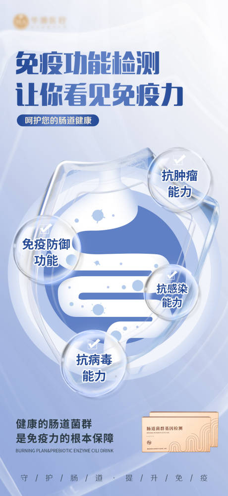 源文件下載【享設計】搜索編號：99010016950906051【腸道菌群健康簡約海報】