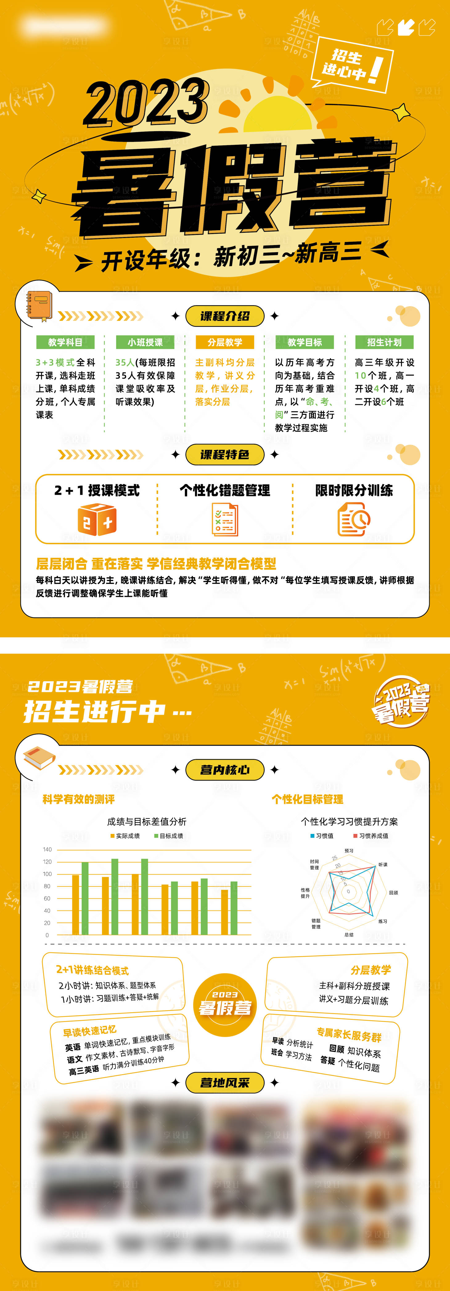 源文件下载【享设计】搜索编号：39650016924252655【暑假营DM宣传单】