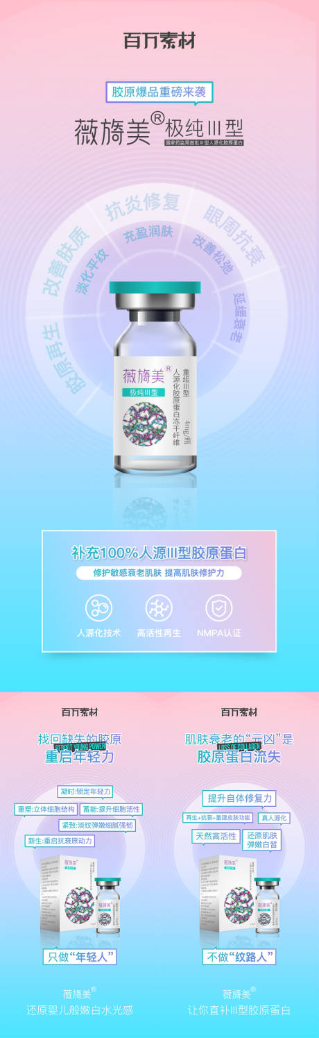 源文件下载【薇旖美产品海报】编号：20230505095103420