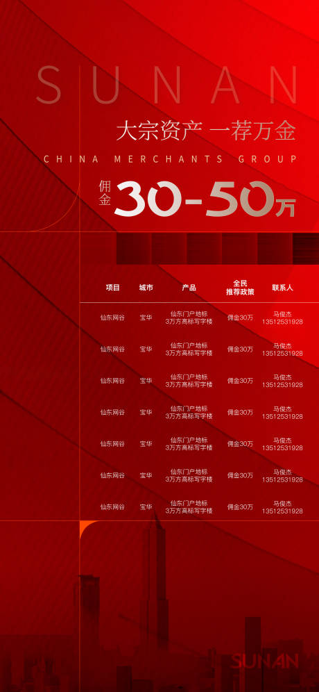 源文件下载【地产佣金海报】编号：83910016445964565